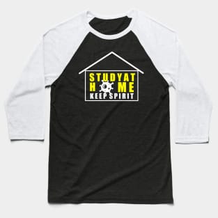 STUDY AT HOME Baseball T-Shirt